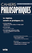 Cahiers philosophiques, no 152